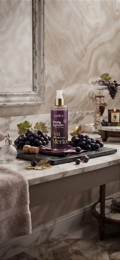 Body Splash Uva Merlot da Belkit