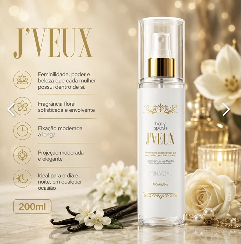 Body Splash Jveux da Primacial