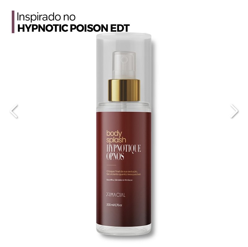 Body Splash Hipnotique Opnos da Primacial Body Splash Hipnotique Opnos da Primacial