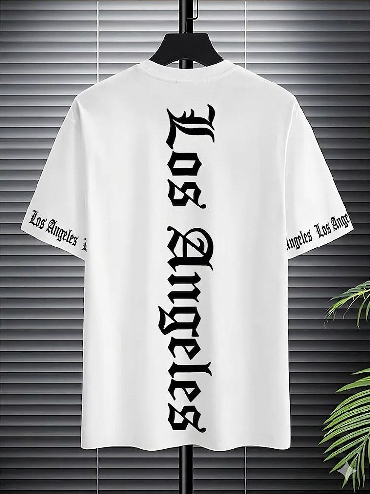 Camiseta Los Angeles – Algodão Fio 30.1