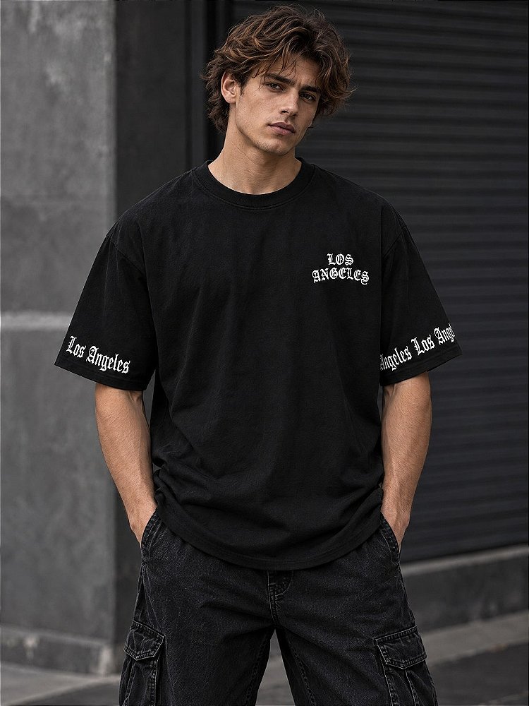 Camiseta Los Angeles – Algodão Fio 30.1