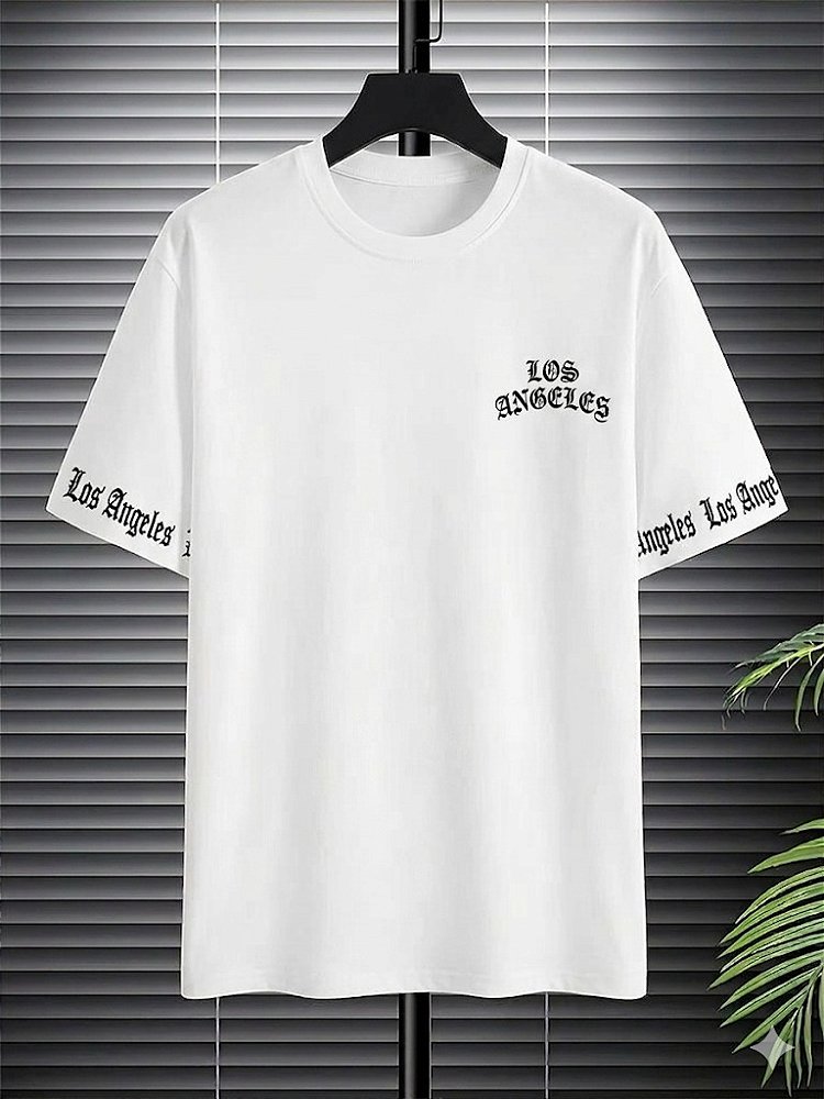 Camiseta Los Angeles – Algodão Fio 30.1