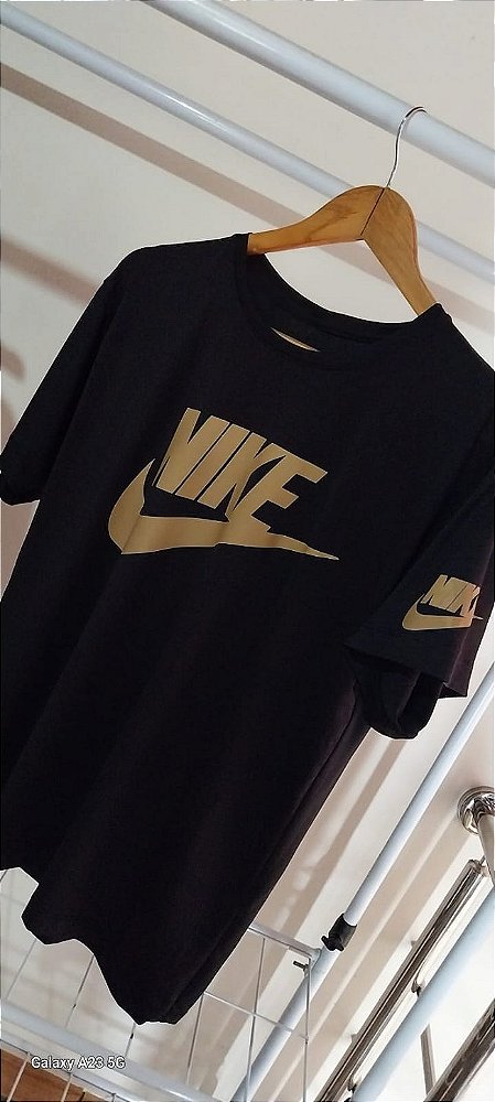 Camiseta Básica de Algodão Fio 30.1- Estampa NIKE