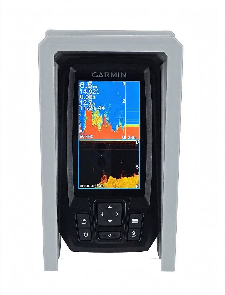 Capa de Proteção para Sonar Garmin Striker 4 ( Plus e Vivid ) Silver