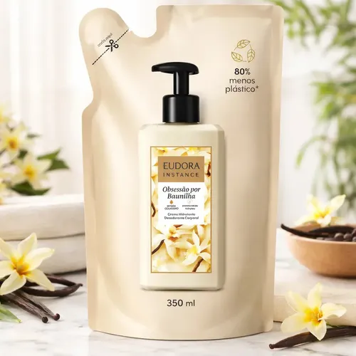 Refil Hidratante Obsessao Baunilha 350g