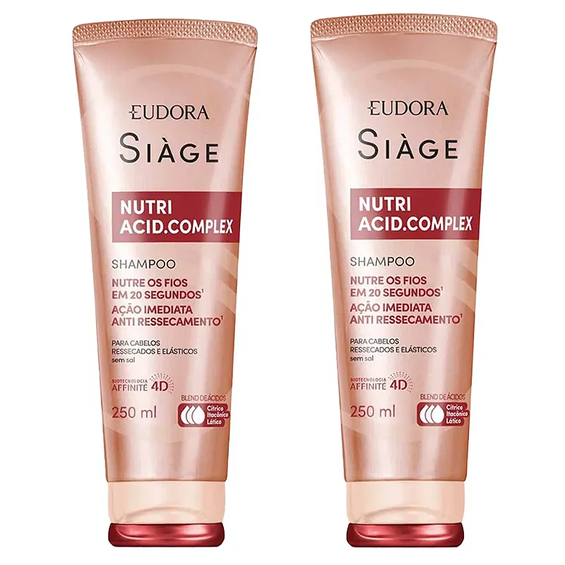Siàge Eudora Nutri Acid Complex Shampoo e Cond