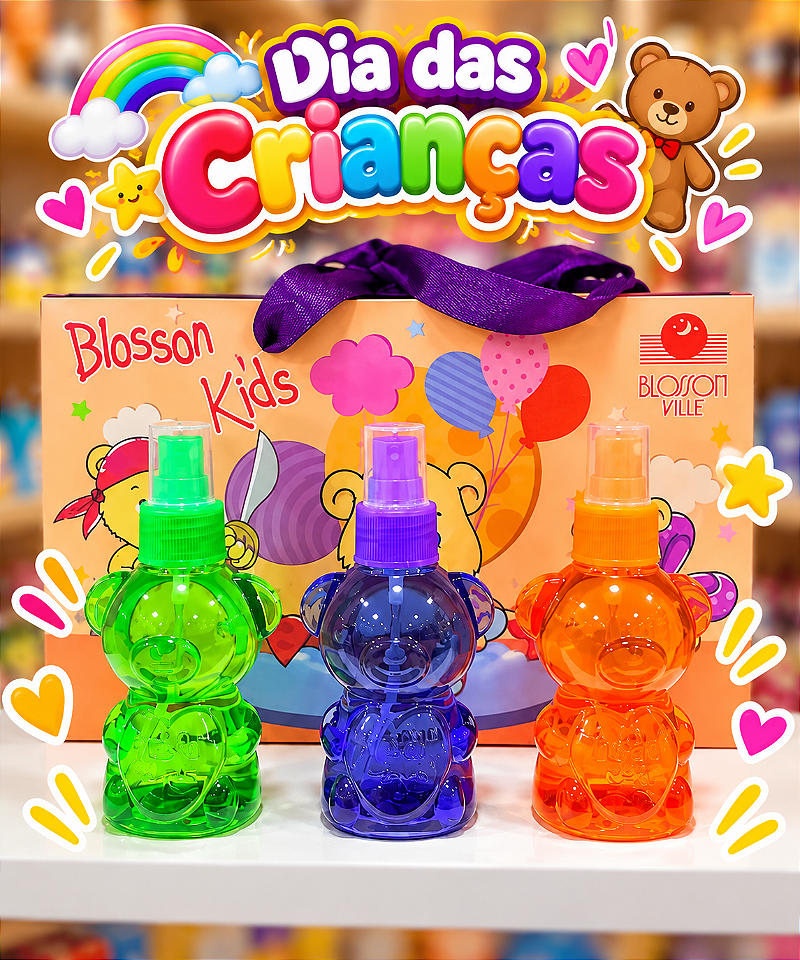 Presente Blosson Kids Colônia Infantil