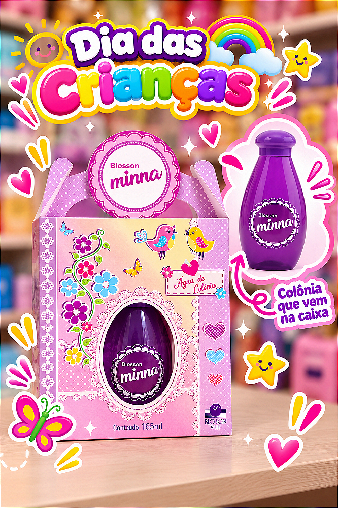 Colônia Blosson Minna 165 ml