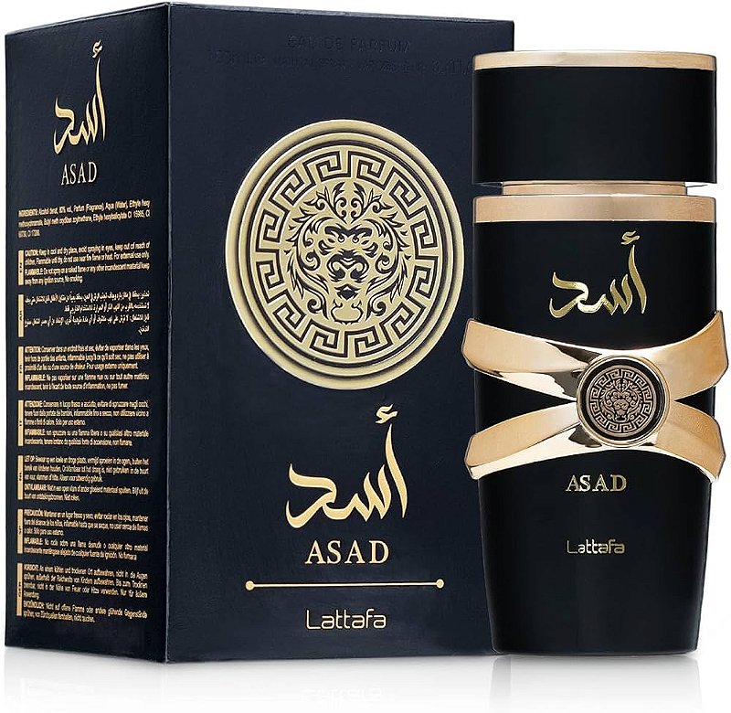 Lattafa Asad Eau de Parfum Masculino 100ml