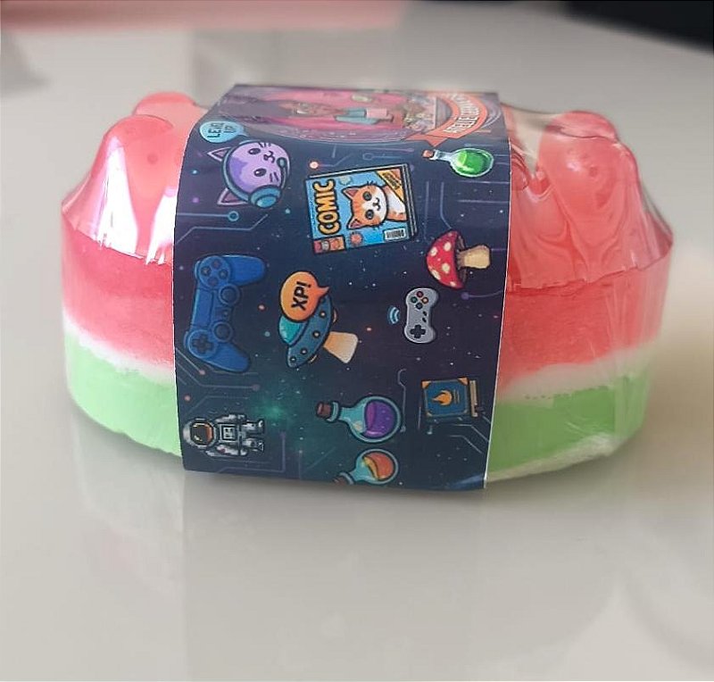 Sabonete Massageador de Melancia 🍉(Aprox. 120g)