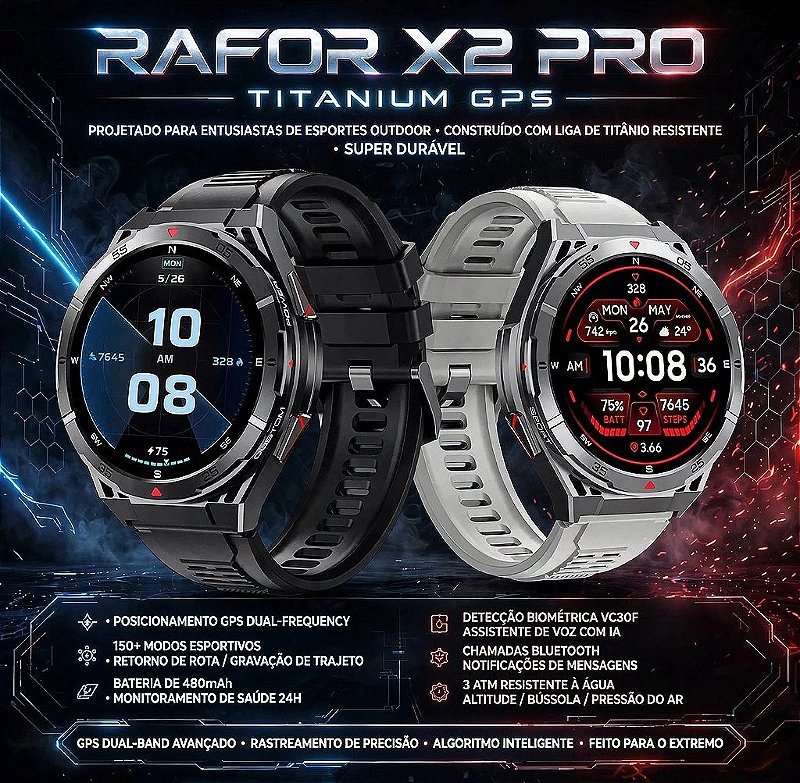 Rafor X2 Pro Titanium GPS