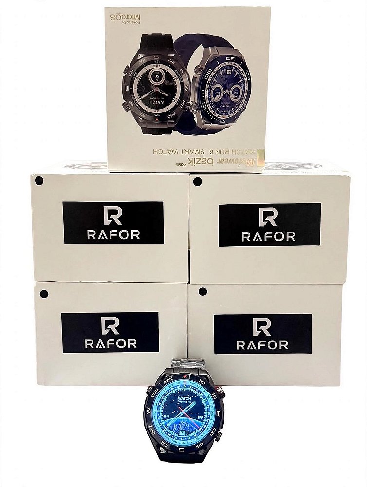 RAFOR MA11 PULSEIRA AÇO PRETO