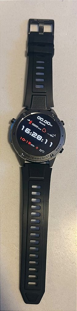 RAFOR Wearzone Brave – GPS Dupla Frequência, Tela AMOLED e Resistência Militar IP69K