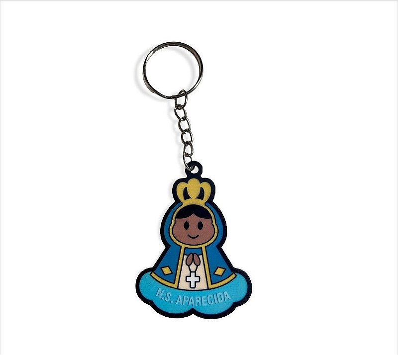 12 Chaveiros Acrilico Nossa Senhora Aparecida