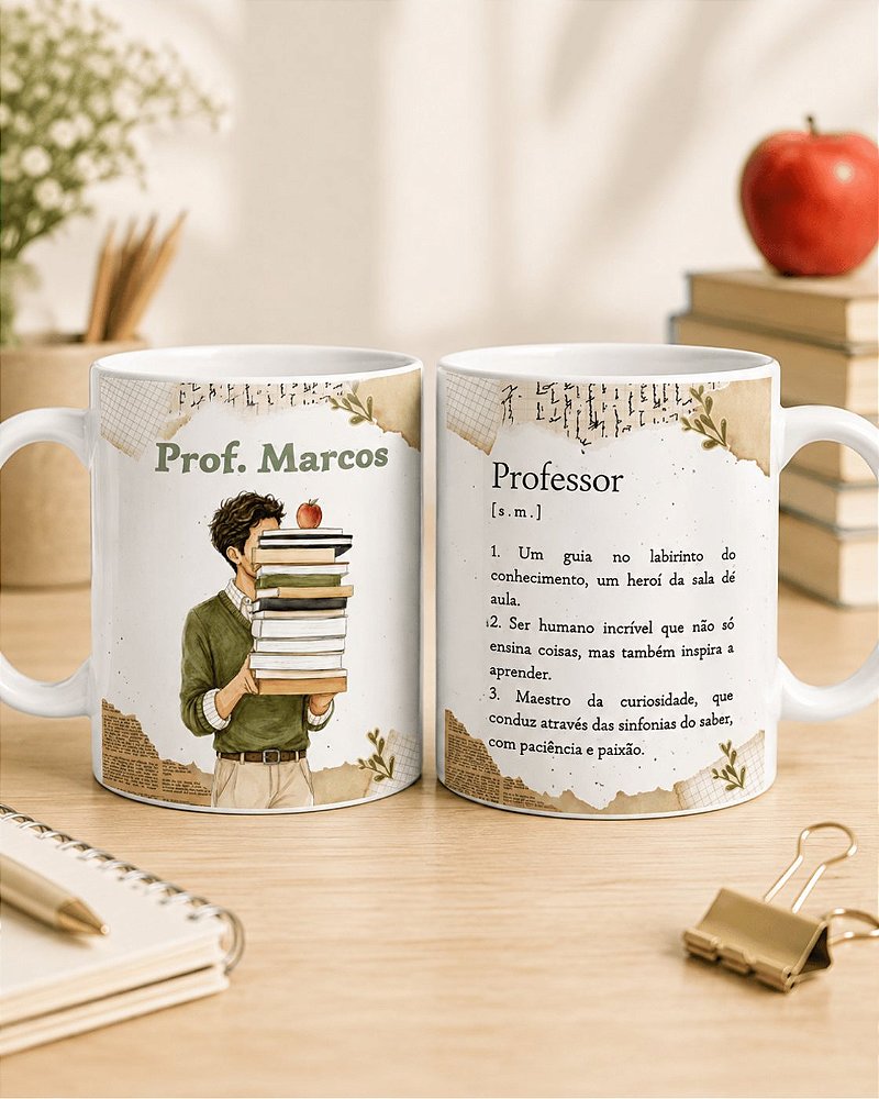 Coleção Dia dos Professores - Canecas
