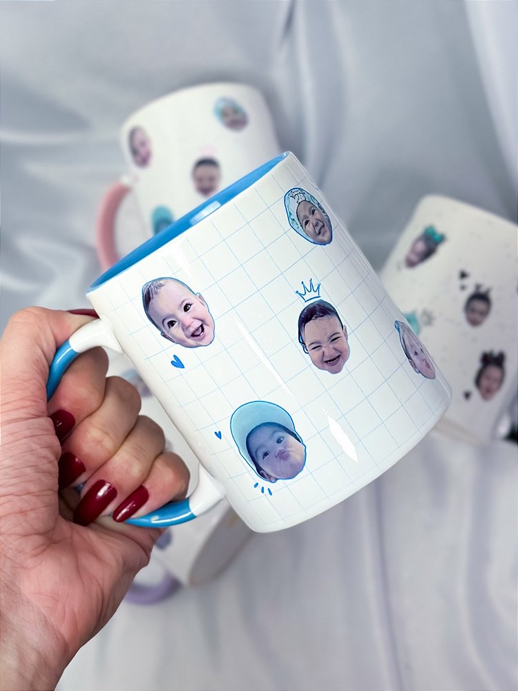 Caneca Rostinhos