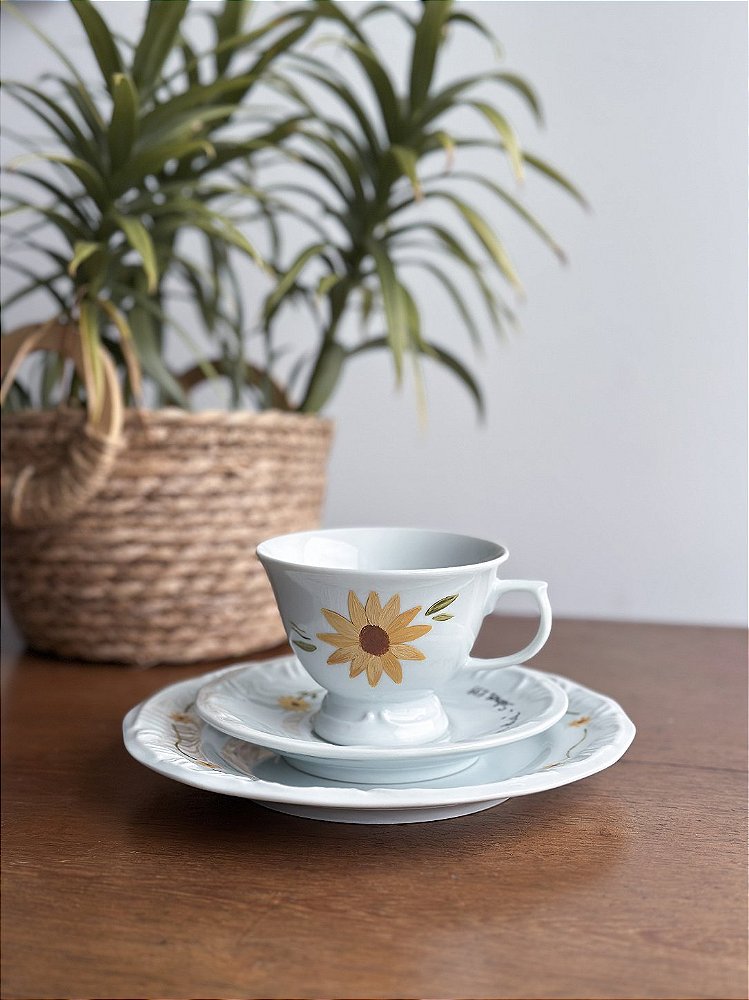 Conjunto de Café Personalizado à Mão