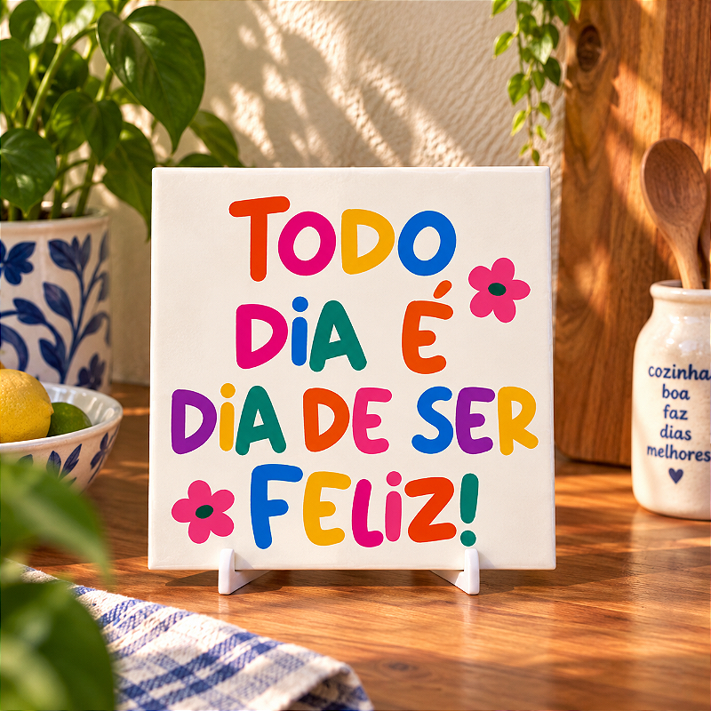 Coleção Brasilidades — Azulejos Frases