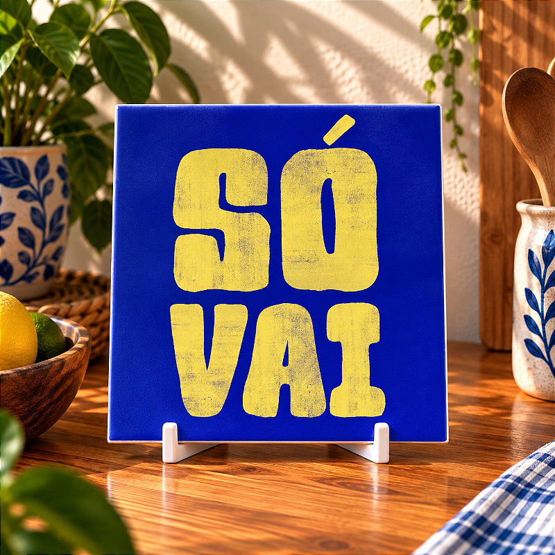Coleção Brasilidades — Azulejos Frases