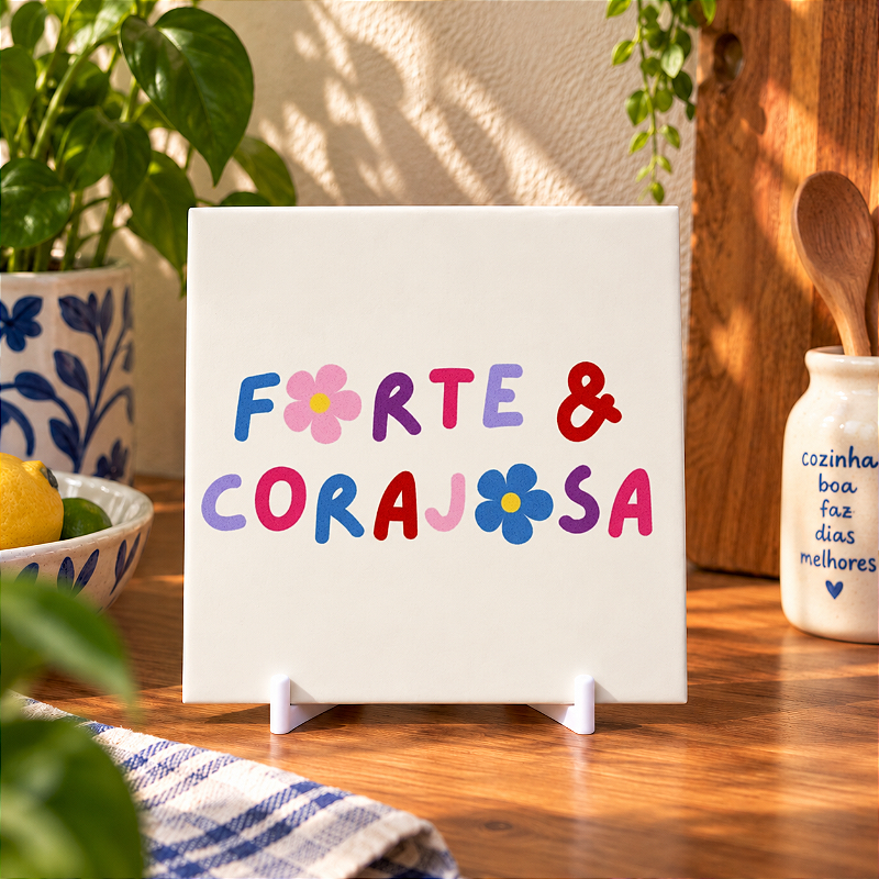Coleção Brasilidades — Azulejos Frases