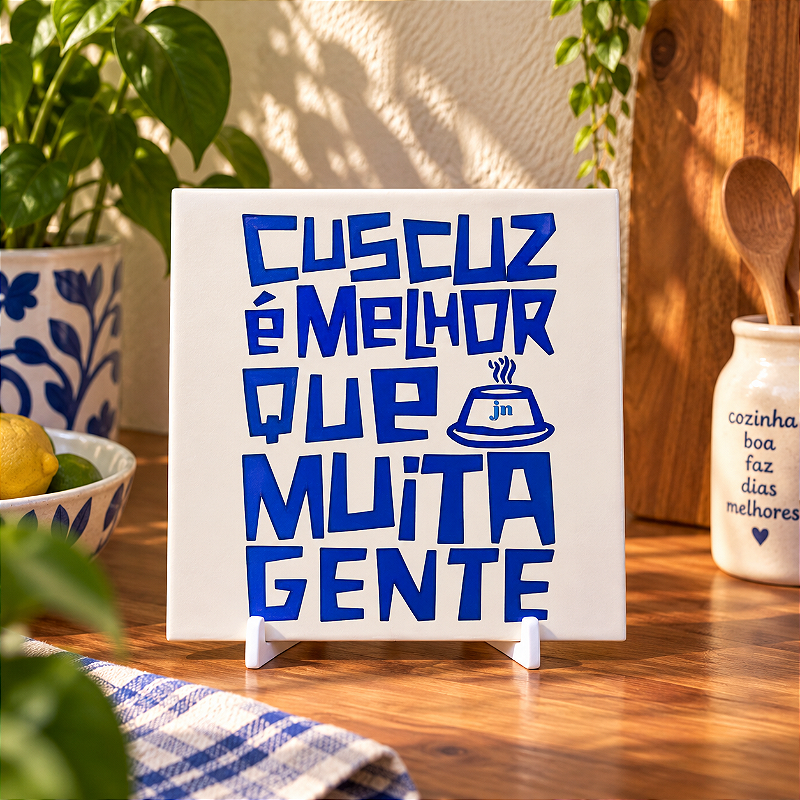 Coleção Brasilidades — Azulejos Frases