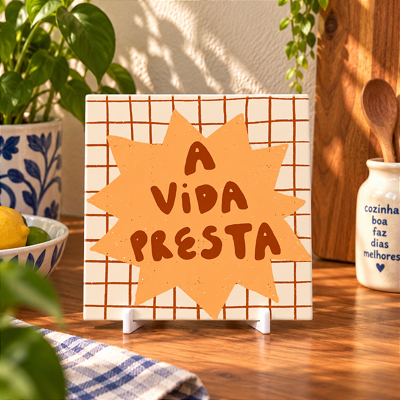 Coleção Brasilidades — Azulejos Frases