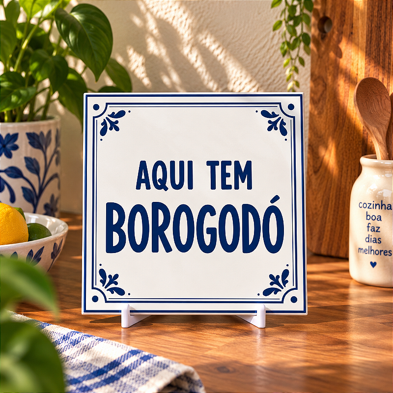 Coleção Brasilidades — Azulejos Frases