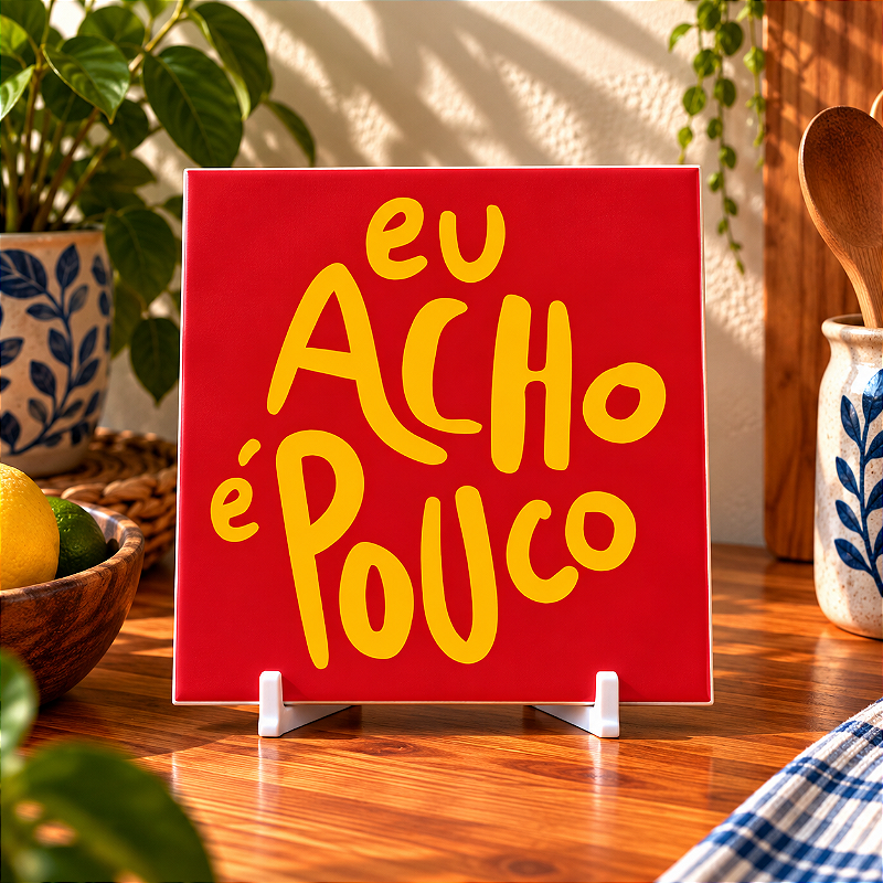 Coleção Brasilidades — Azulejos Frases
