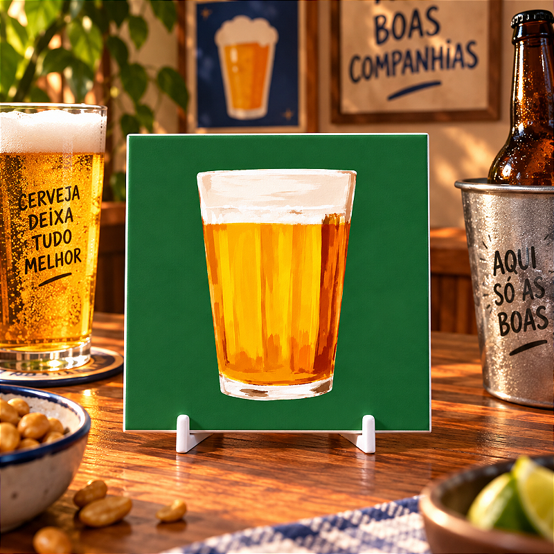 Coleção Brasilidades — Azulejos Cervejinha