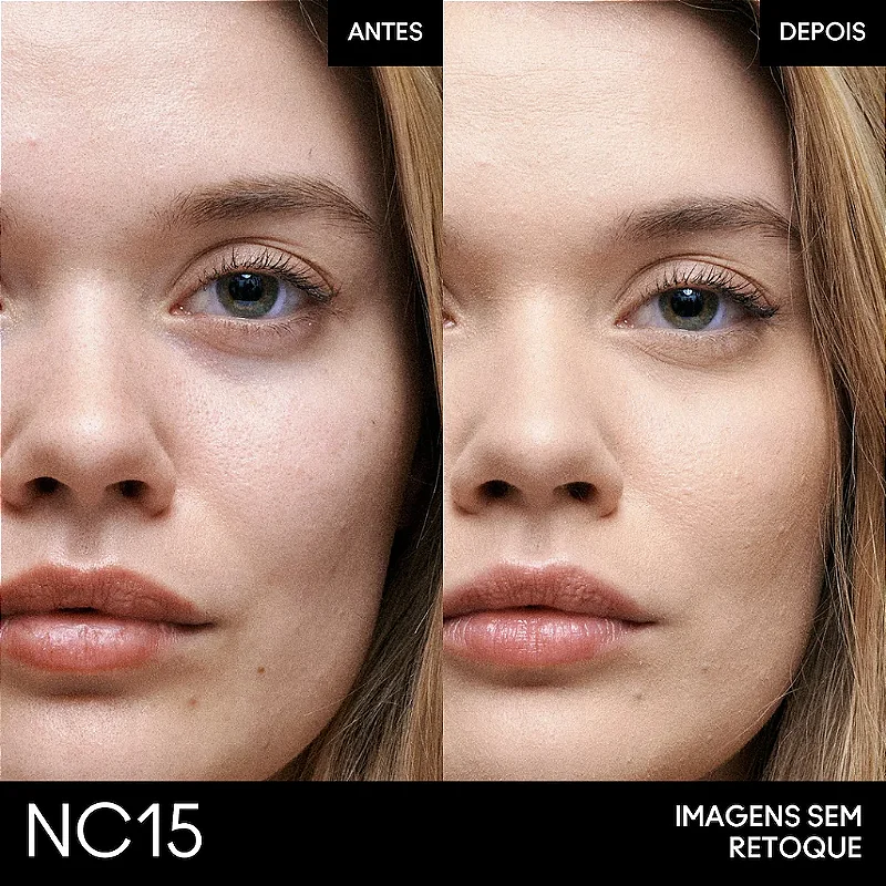 Base Líquida MAC Soft Matte Studio Cor NC15