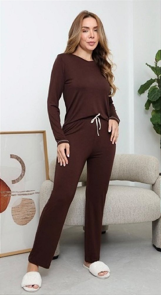 PIJAMA LONGO GOLA V