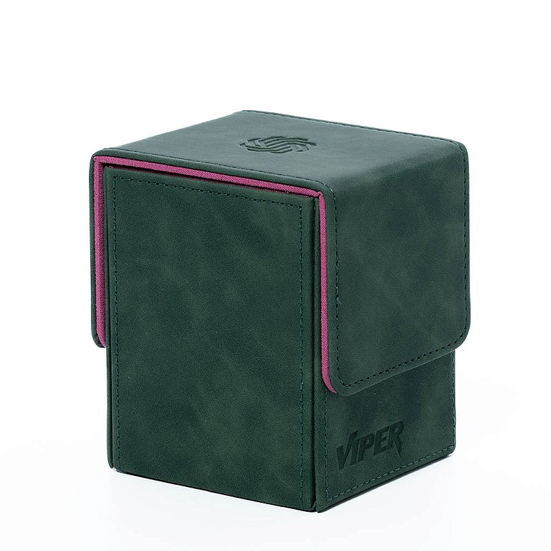 Deckbox Viper Showcase 100+ Turquesa E Rosa Card Game