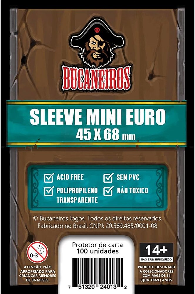 Sleeve Mini Euro (45 × 68 mm)