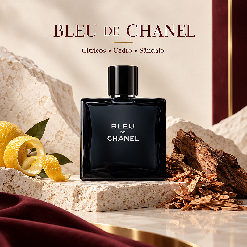 Bleu de Chanel Eau de Toilette Masculino