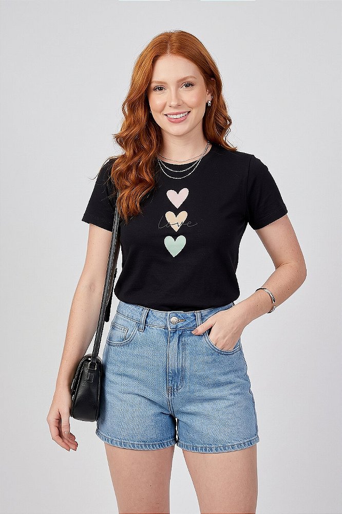 T-shirt Três Corações