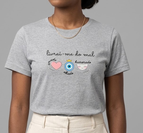T-shirt Livrai-me do mal