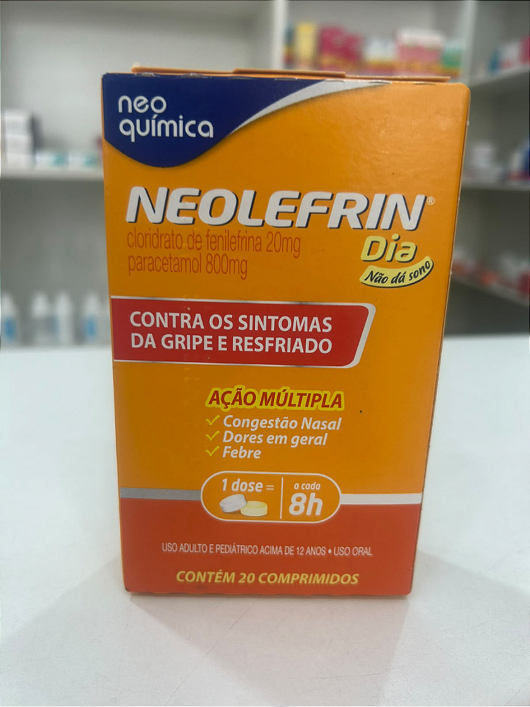 Neolefrin dia c/ 20 cps