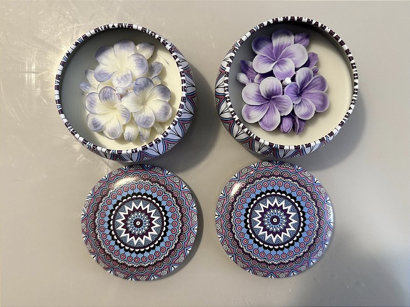 Vela decorativa de lavanda francesa