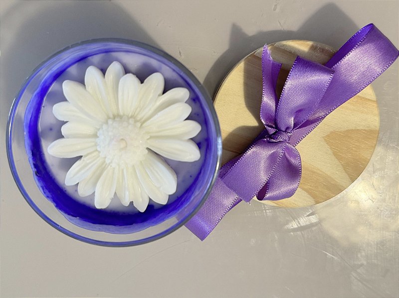 Vela artesanal lavanda francesa