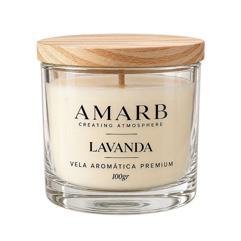 Vela Aromática Essential - Lavanda