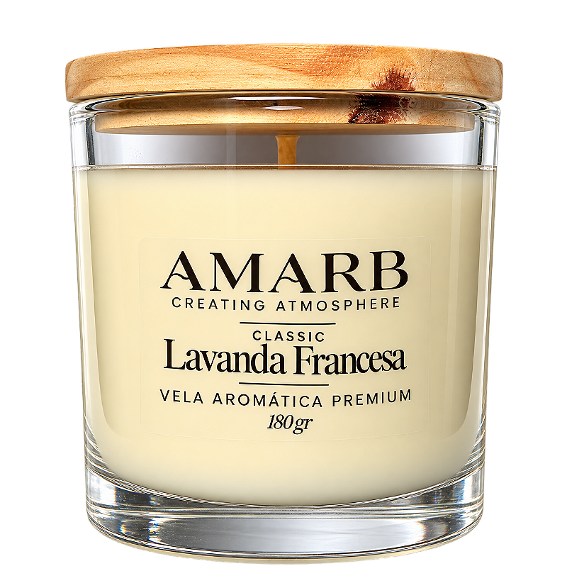 Vela Aromática Classic - Lavanda Francesa