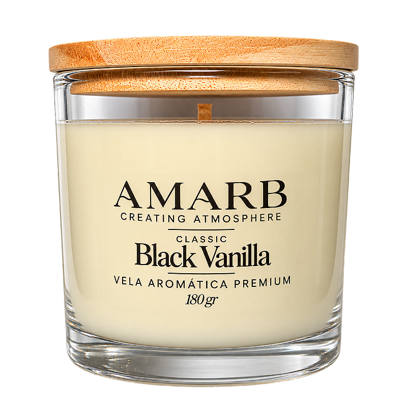Vela Aromática Classic - Black Vanilla