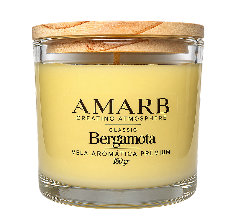 Vela Aromática Classic - Bergamota