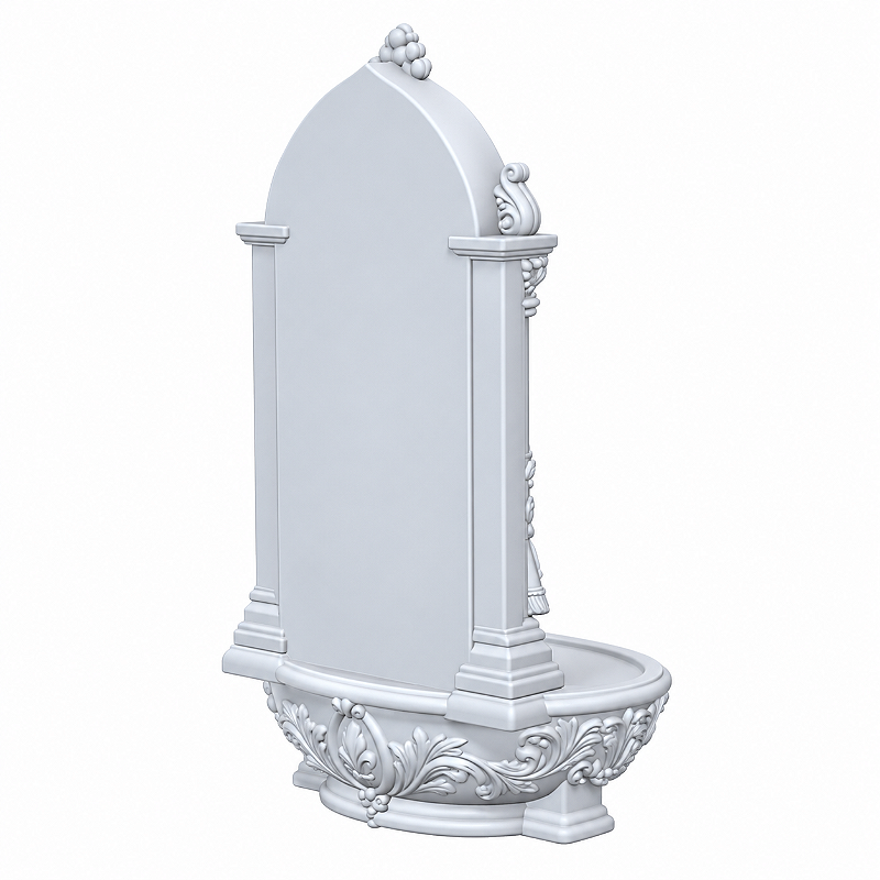 Porta Terços Nossa Senhora Aparecida 15cm – Imagem Católica para Rosário e Oratório