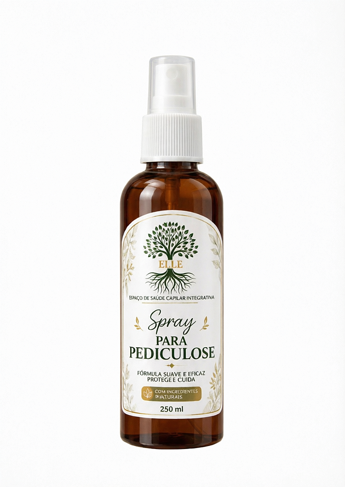 Spray para Pediculose 250ml | ELLE - Espaço de Saúde Capilar Integrativa