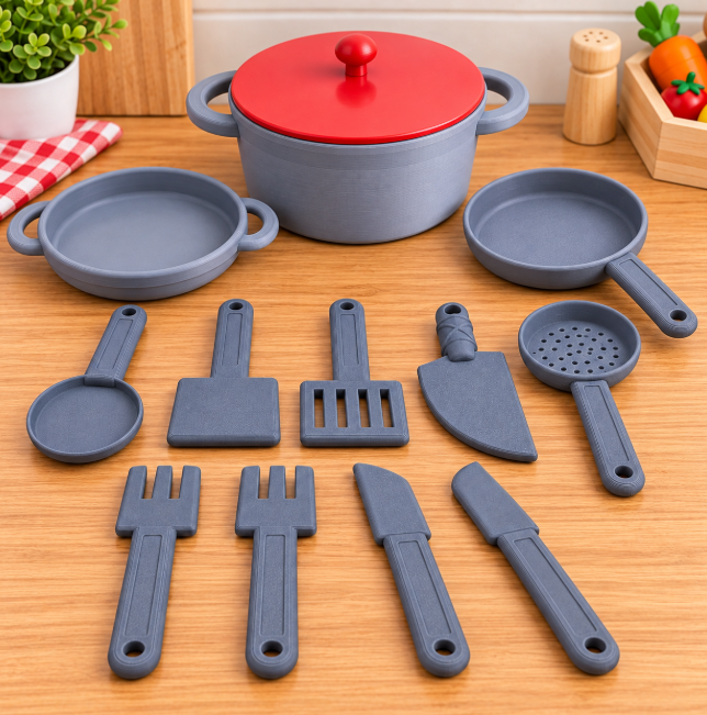 Kit utensílios de cozinha
