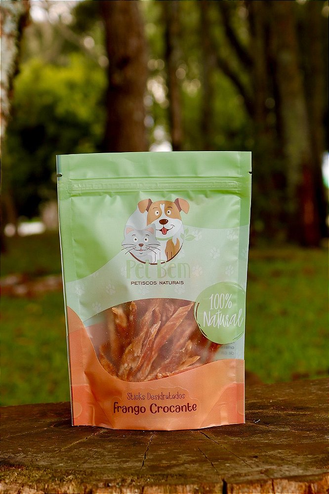 FRANGO CROCANTE 60g - peito de frango