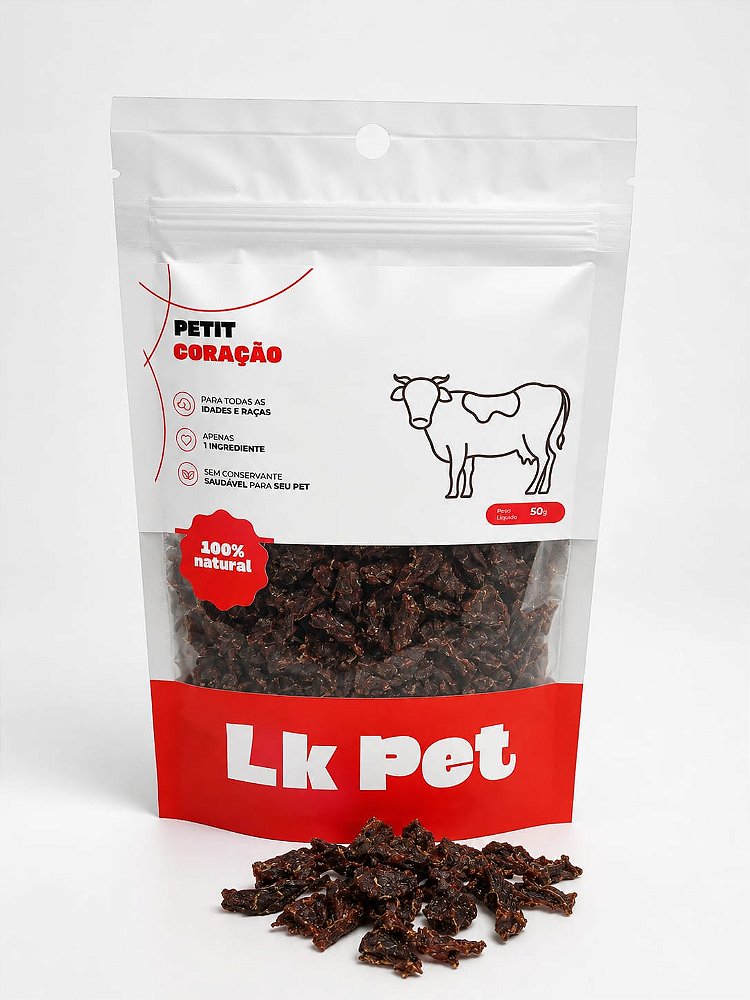 PETIT CORAÇÃO BOVINO - 50G