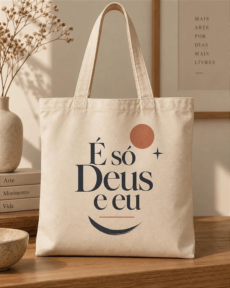 Ecobag Oficial Romeu – É Só Deus e Eu