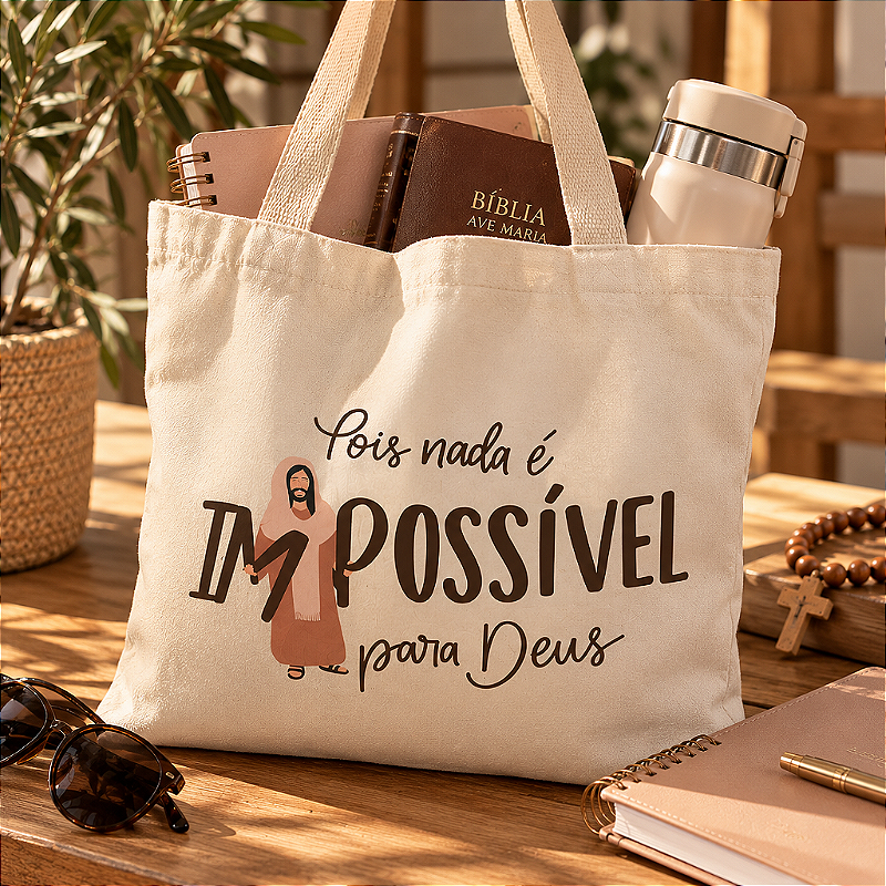 Ecobag Impossível 30x40